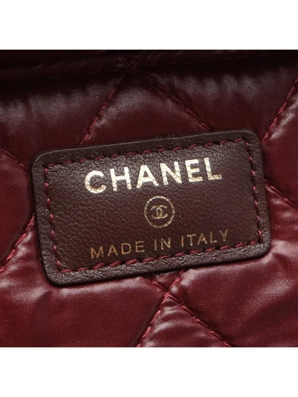 Chanel Handbag Quilted Black Lambskin Vanity